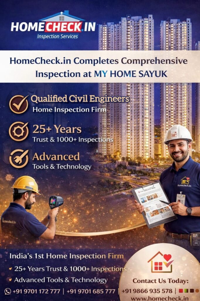 Homecheck.in Completed a Professional Home Inspection at MyHomeSyuk